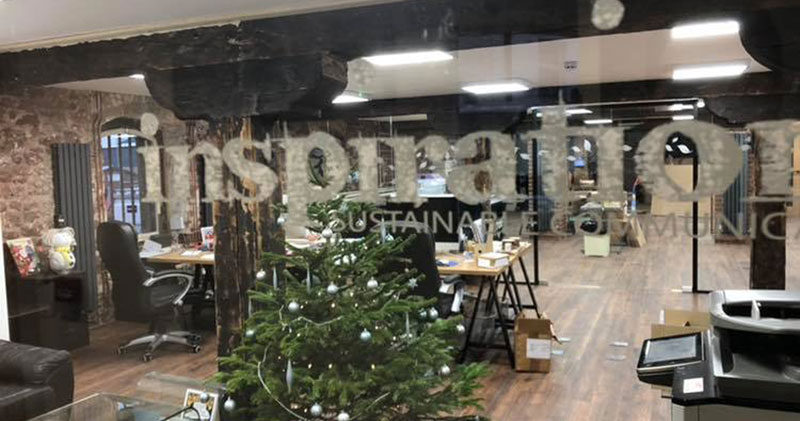 Inside our new office